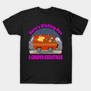 Here's wishing you a Groovy Christmas T-Shirt